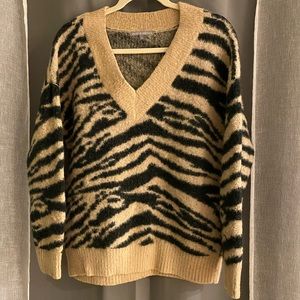 Oliver Bonas Animal Print Sweater